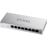 Zyxel 8-port gbe poe web managed switch (grijs)