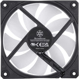 Silverstone shark force 120 argb case fan (zwart, 120 x 120 x 25 mm, pwm)