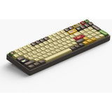 Iqunix f97 happy ape wireless mechanical keyboard (bruin, us lay-out (qwerty), gateron brown, 96%, rgb leds, hot-swappable, pbt, 2.4ghz | bluetooth 5.1 | usb-c)