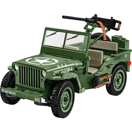 Cobi historical collection - willys mb constructiespeelgoed (schaal 1:12)