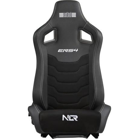 Next level racing ers4 elite reclining seat - pu leder suède edition gamestoel (zwart)