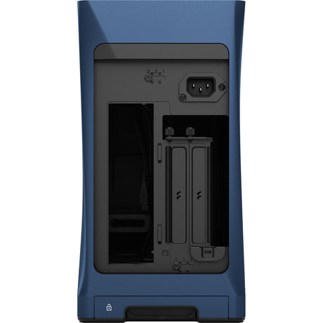 Fractal design era 2 midnight blue mini tower behuizing (donkerblauw | 2x usb-a | 1x usb-c)