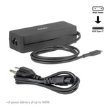 Club 3d usb-c laptop charger 140w, 1 meter (zwart)