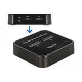 Delock m.2 docking station voor 2x m.2 sata ssd (zwart)