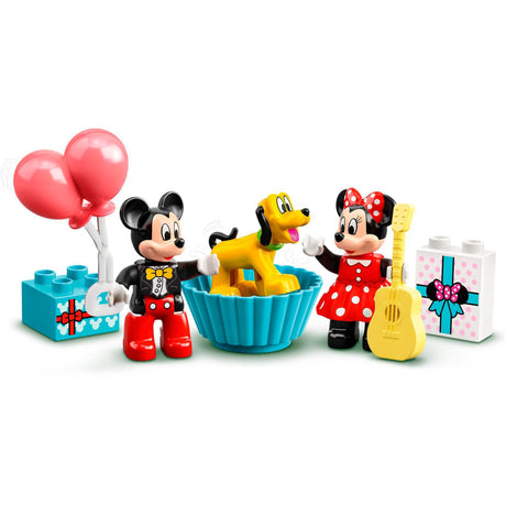 Lego duplo | disney mickey %26 minnie verjaardagstrein, bouwbaar speelgoed voor peuters 10941
