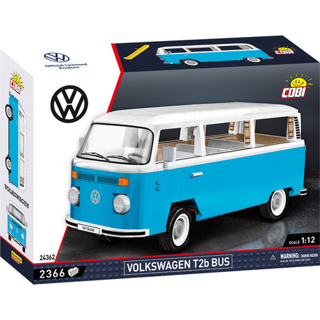 Cobi volkswagen t2b bus constructiespeelgoed (schaal 1:12)