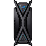 Asus rog hyperion gr701 big tower behuizing (zwart | 4x usb-a | 2x usb-c | rgb | tempered glass)