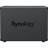 Synology diskstation ds925+ nas (zwart, 2x 2.5gb-lan, 2x usb-a)