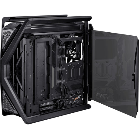 Asus rog hyperion gr701 big tower behuizing (zwart | 4x usb-a | 2x usb-c | rgb | tempered glass)