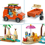 Lego bluey - bluey's autorit naar het strand constructiespeelgoed (11202)