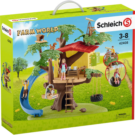 Schleich farm world - avonturen boomhut speelfiguur (42408)