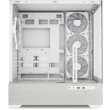 Sharkoon ak7 argb midi tower behuizing (wit | 2x usb-a | 1x usb-c | rgb | tempered glass)