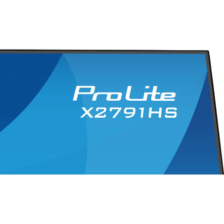 Iiyama prolite x2791hs-b1 27 monitor (zwart (mat), 1x displayport, 1x hdmi, 120 hz)