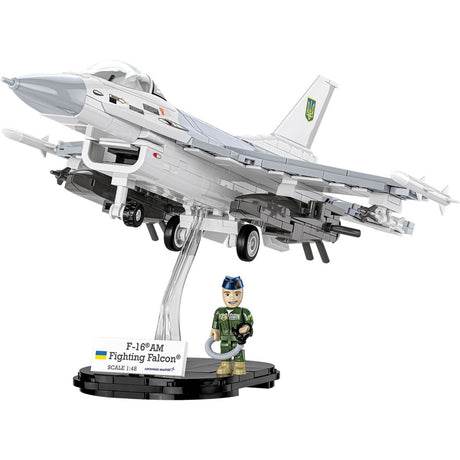 Cobi armed forces - f-16am fighting falcon constructiespeelgoed (schaal 1:48)