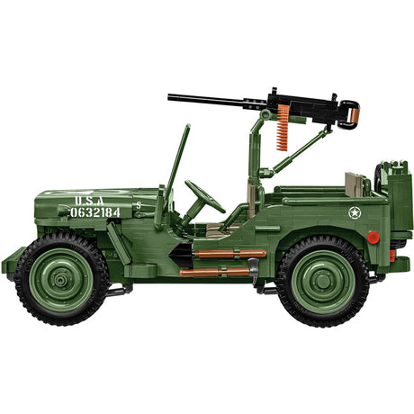 Cobi historical collection - willys mb constructiespeelgoed (schaal 1:12)