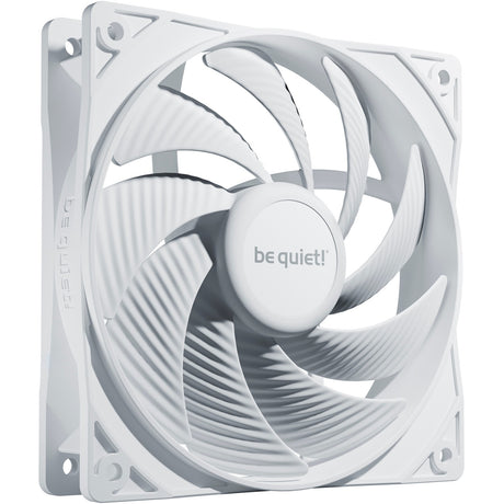 Be quiet! pure wings 3 pwm high-speed case fan (wit, 120 x 120 x 25 mm)