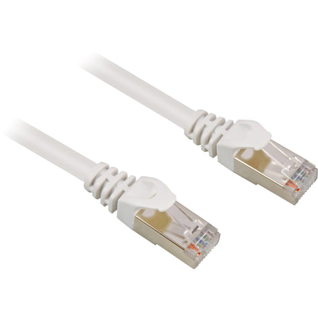Sharkoon netwerkkabel sftp, rj-45 met cat.6 (wit, 15 meter)