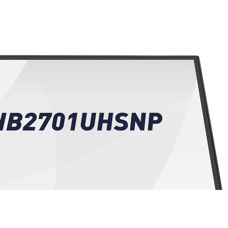 Iiyama prographic hb2701uhsnp-b1 27 4k ultra hd monitor (zwart (mat), 1x displayport, 1x hdmi, 2x usb-c, 3x usb-a, 1x rj-45)