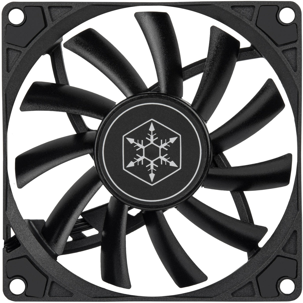 Silverstone air slimmer 90 case fan (zwart, 92 x 92 x 15 mm, pwm)