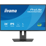 Iiyama prolite xb2492hsu-b1 24 monitor (zwart (mat), hdmi, displayport, 2x usb-a, usb-b, 120 hz)