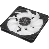 Silverstone vida 240 slim waterkoeling (zwart)