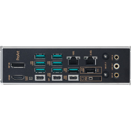 Asus proart x870e-creator wifi socket am5 moederbord (2.5gb-lan, wi-fi 7, bt, sound, atx)