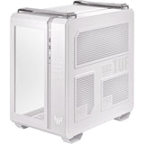 Asus tuf gaming gt502 midi tower behuizing (wit | 2x usb-a | 1x usb-c | tempered glass)