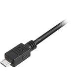 Sharkoon usb-a 2.0 > micro usb-b kabel (zwart, 1,5 meter)