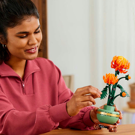 Lego icons chrysant - botanical collection - 10368