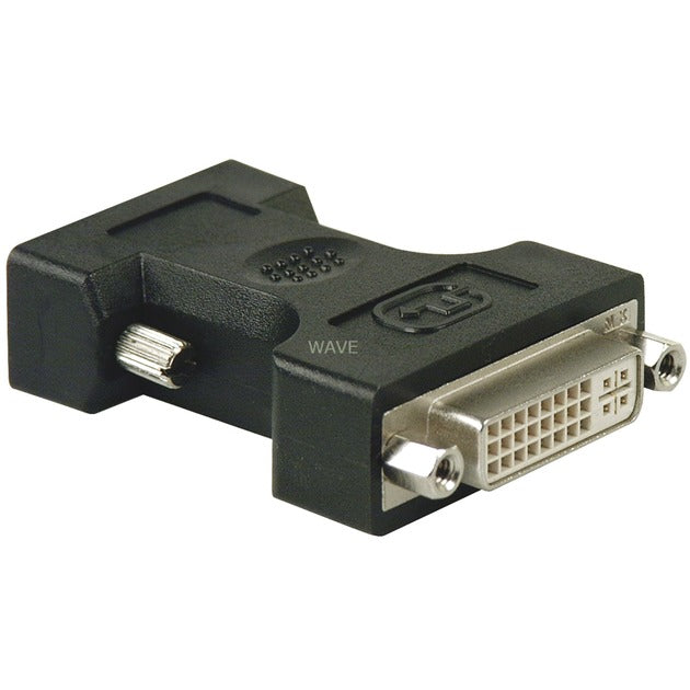 Goobay vga naar dvi-i adapter (zwart)