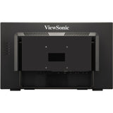 Viewsonic frameless touch monitor met 10-punts pcap 24 (zwart, hdmi, displayport, vga)