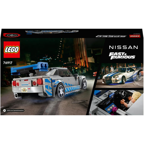 Lego speed champions nissan skyline gt-r (r34) - 76917