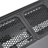 Silverstone cs381b v1.1 rack behuizing (zwart | 2x usb-a 3.2 (5 gbit s) | 2x audio)