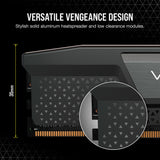 Corsair vengeance 32 gb ddr5-6400 (2x 16 gb) werkgeheugen (zwart, cmk32gx5m2b6400c32, xmp)