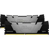 Kingston fury renegade 32 gb ddr4-4000 (2x 16 gb) werkgeheugen (zwart, kf440c19rb12k2 32, xmp 2.0)