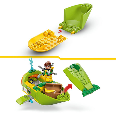 Lego marvel spidey en zijn geweldige vriendjes spidey: onderwatervoertuigen speelgoed - 11207