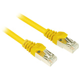 Sharkoon netwerkabel sftp, rj-45 met cat.6 (geel, 1,5 meter)