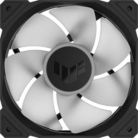 Asus tuf gaming tr120 argb reverse case fans (zwart transparant, 3 stuks, 120 x 120 x 28 mm)