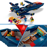 Lego marvel - x-men x-jet constructiespeelgoed (76281)