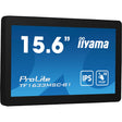 Iiyama prolite tf1633msc-b1 15.6 touchscreen monitor (zwart, 1x displayport, 1x hdmi, 2x usb-a)