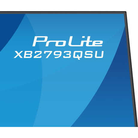Iiyama prolite xb2793qsu-b1 27 monitor (zwart (mat), 1x displayport, 1x hdmi, 2x usb-a)