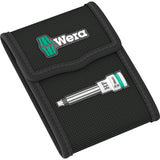Wera 8767 a torx® hf 1 zyklop bitdoppen set torx dopsleutel (zwart zilver, 4-delig, met vasthoudfunctie, 1 4 -aandrijving)