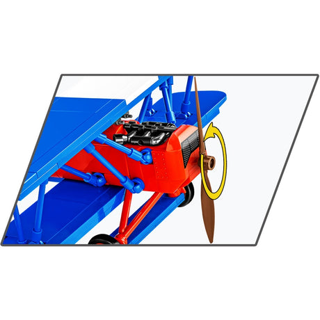 Cobi historical collection - fokker d.vii constructiespeelgoed (schaal 1:32)