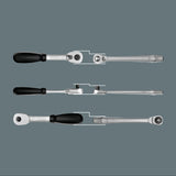 Wera 8100 sc 11 zyklop metalen ratelset gereedschapsset (zwart groen, 28-delig, volledig metalen omschakelbare ratel)