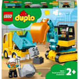 Lego duplo truck tracked excavator 10931