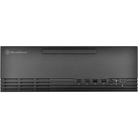 Silverstone sst-ml11b htpc behuizing (zwart | 4x usb-a)