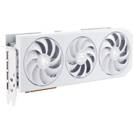 Powercolor radeon rx 9070 xt hellhound spectral white 16gb gddr6 grafische kaart (wit, rdna4, gddr6, 3x displayport, 1x hdmi)