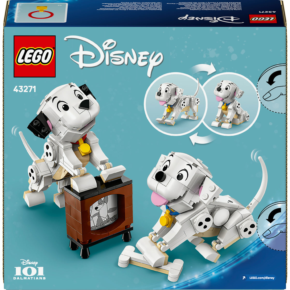 Lego ® disney lucky en penny uit 101 dalmatiërs - 43271