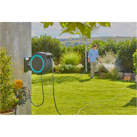 Gardena wandslangenbox powerroll xl set - 35 m