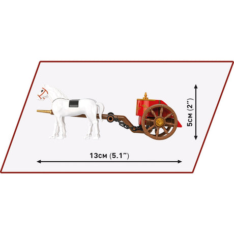 Cobi imperium romanum - romeinse strijdwagen constructiespeelgoed